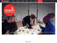 Tablet Screenshot of changify.org